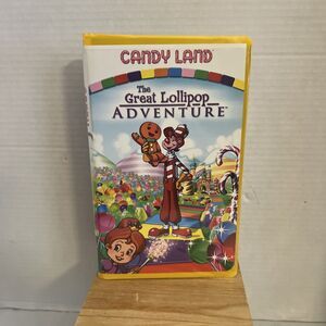 Candy Land - The Great Lollipop Adventure (VHS, 2005)Clamshell